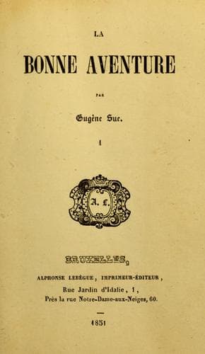 Tapa de La bonne aventure