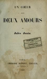 Tapa de Un coeur pour deux amours