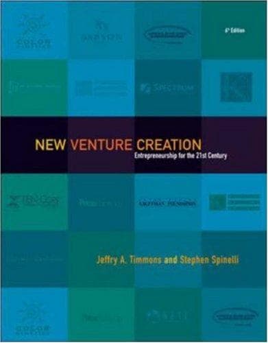 Tapa de New venture creation