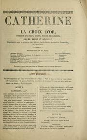 Tapa de Catherine, ou, La croix d'or