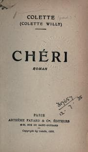 Tapa de Chéri