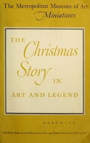 Tapa de The Christmas story in art and legend