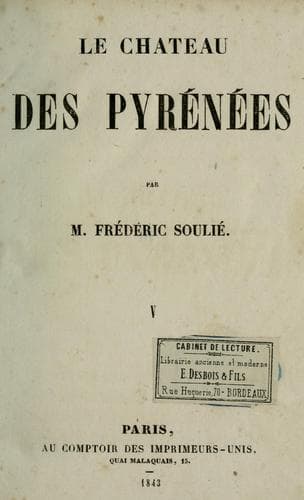 Tapa de Le château des Pyrénées