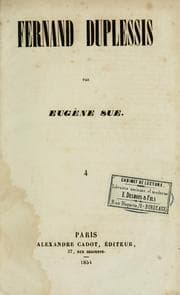 Tapa de Fernand Duplessis