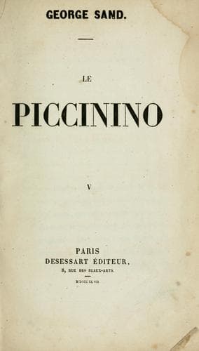 Tapa de Le piccinino