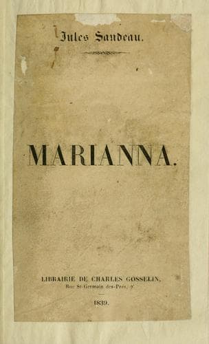 Tapa de Marianna
