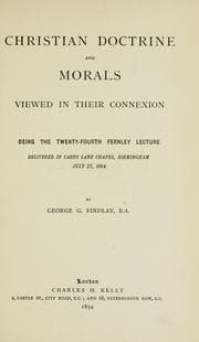 Tapa de Christian doctrine and morals viewed in their connexion