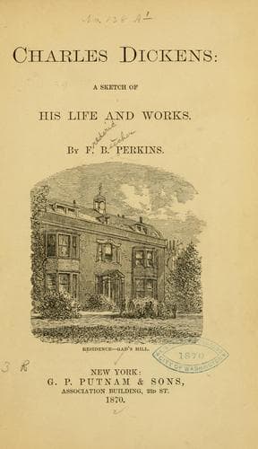 Tapa de Charles Dickens