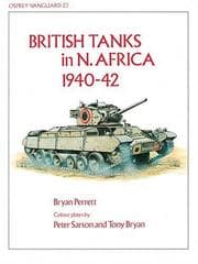 Tapa de British tanks in N. Africa, 1940-42