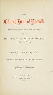 Tapa de The church bells of Norfolk