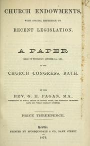 Tapa de Church endowments