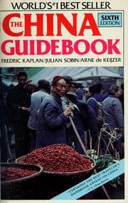 Tapa de The China guidebook.