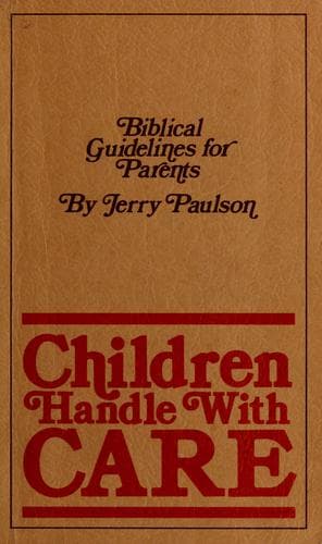 Tapa de Children handle with care