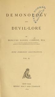 Tapa de Demonology and devil-lore