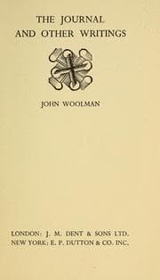 Tapa de The journal, with other writings of John Woolman