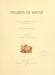 Tapa de Children of winter