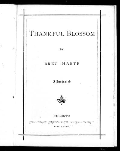 Tapa de Thankful blossom