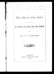 Tapa de Who bids for your soul?