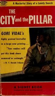 Tapa de The city and the pillar