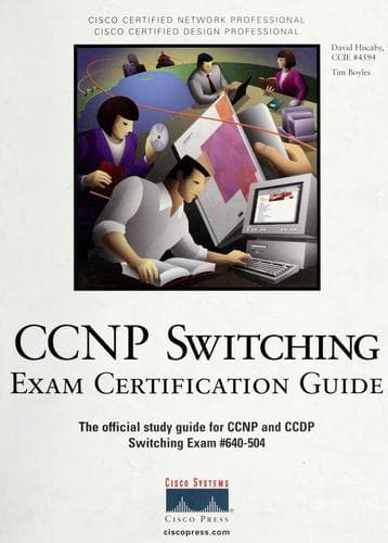 Tapa de Cisco CCNP switching exam certification guide