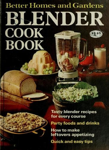 Tapa de Blender cook book.