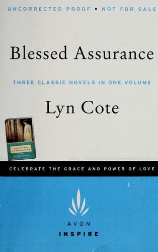 Tapa de Blessed assurance