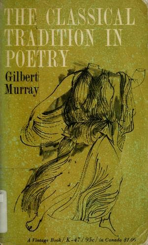 Tapa de The classical tradition in poetry