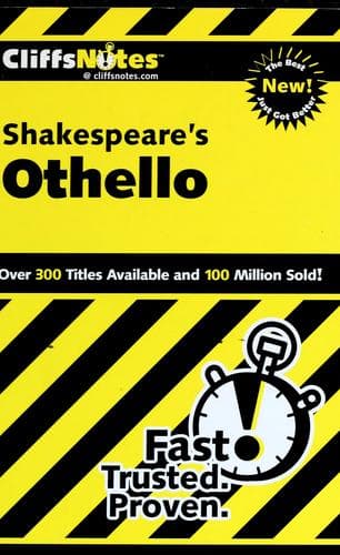 Tapa de CliffsNotes, Shakespeare's Othello