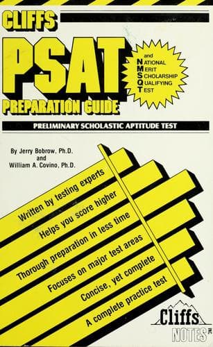 Tapa de Cliffs PSAT preparation guide