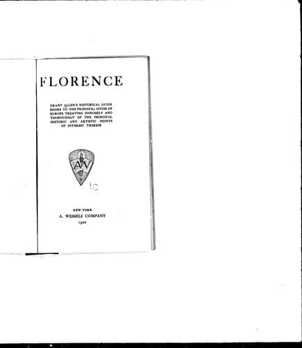 Tapa de Florence