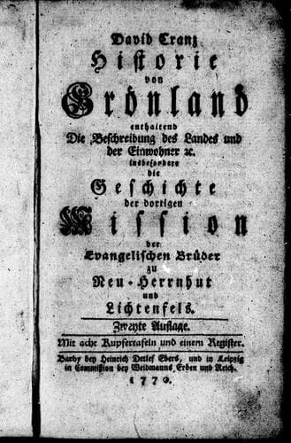 Tapa de Historie von Grönland