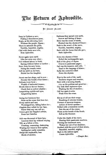 Tapa de The return of Aphrodite