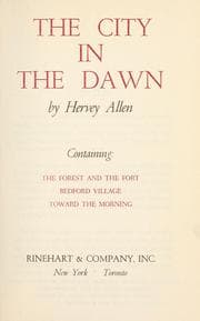 Tapa de The city in the dawn