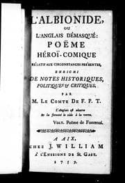 Tapa de L'Albionide ou L'Anglais démasqué