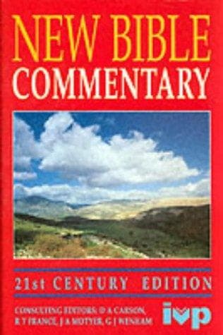Tapa de New Bible commentary