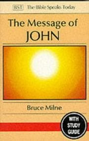 Tapa de The message of John