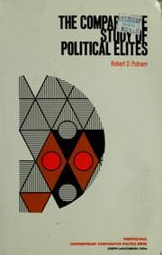 Tapa de The comparative study of political elites