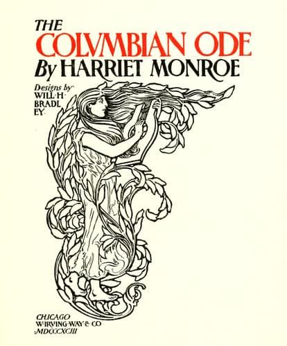 Tapa de The Columbian ode