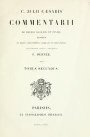 Tapa de Commentarii de bellis Gallico et civili, aliorum de bellis Alexandrino, Africano et Hispaniensi