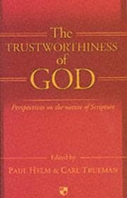 Tapa de Trustworthiness of God