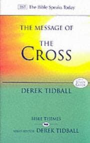 Tapa de The Message of the Cross (The Bible Speaks Today)