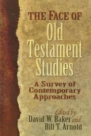 Tapa de Face of Old Testament Studies