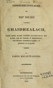 Tapa de Comhchruinneacha do dh' orain taghta Ghaidhealach