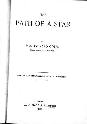 Tapa de The path of a star