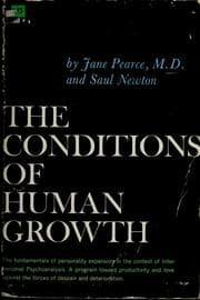 Tapa de The conditions of human growth