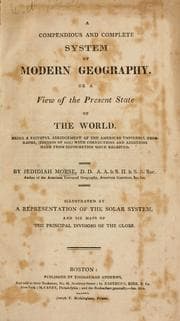 Tapa de A compendious and complete system of modern geography, or, A view of the present state of the world
