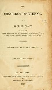 Tapa de The Congress of Vienna