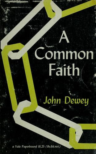 Tapa de A common faith.
