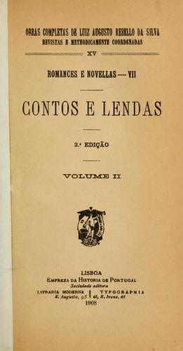 Tapa de Contos e lendas