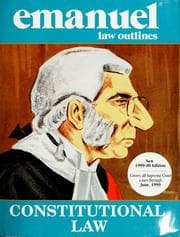 Tapa de Constitutional law